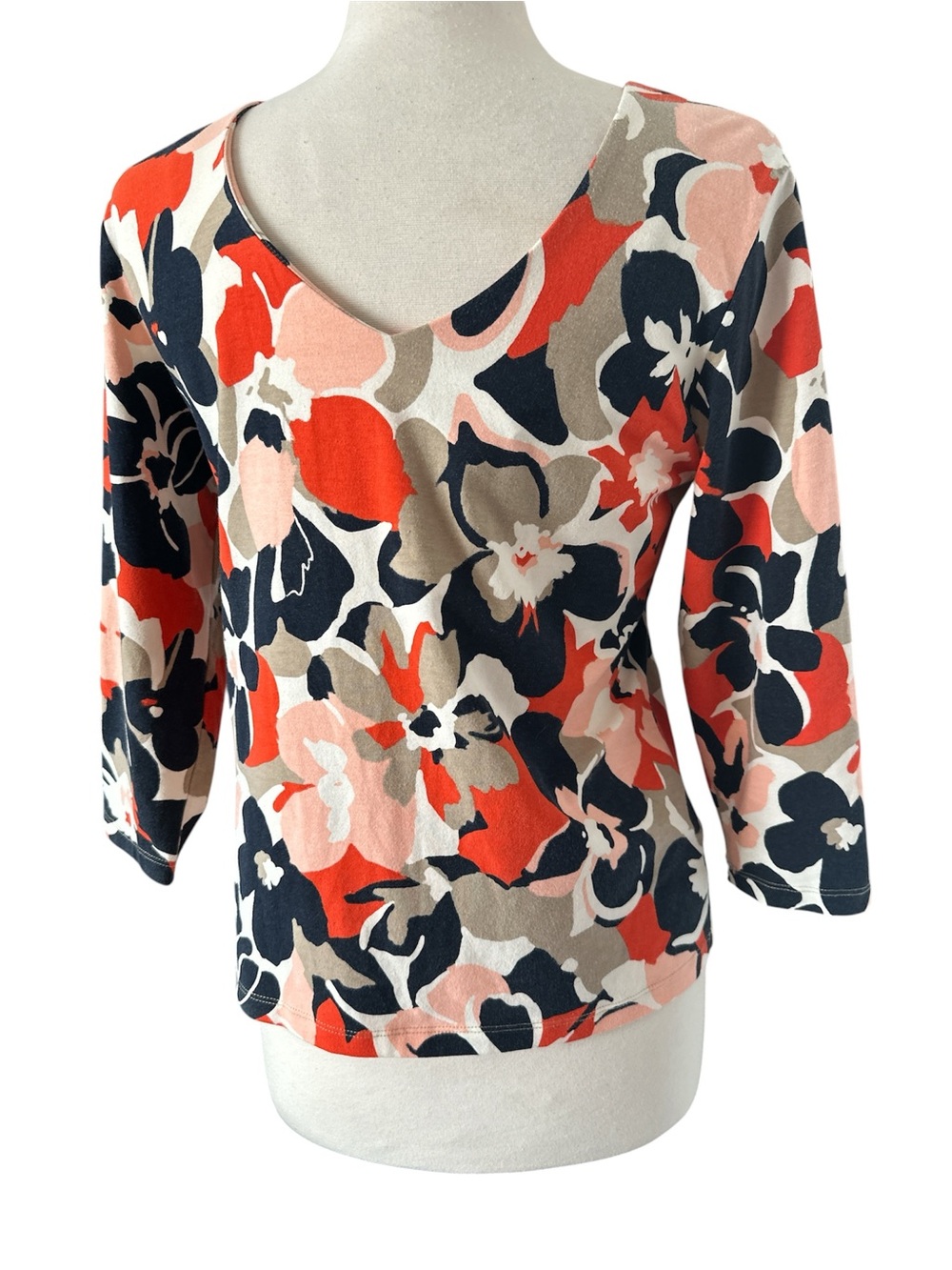 Ruby Rd size medium three-quarter inch sleeve top excellent